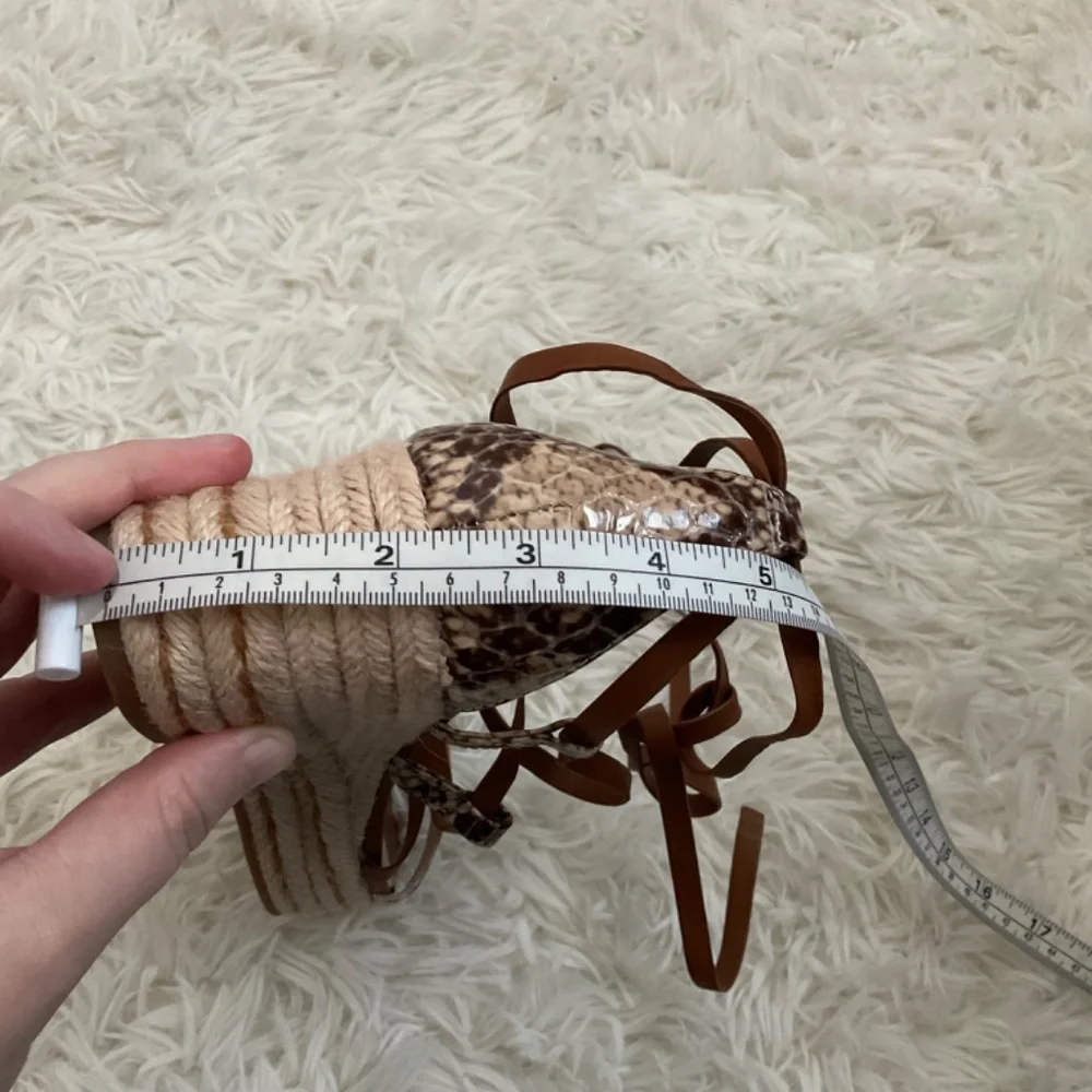 Louise Et Cie Renz‎ Leather Espadrille Platform Sandals - Size 7.5